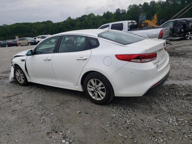  KIA OPTIMA 2016 White