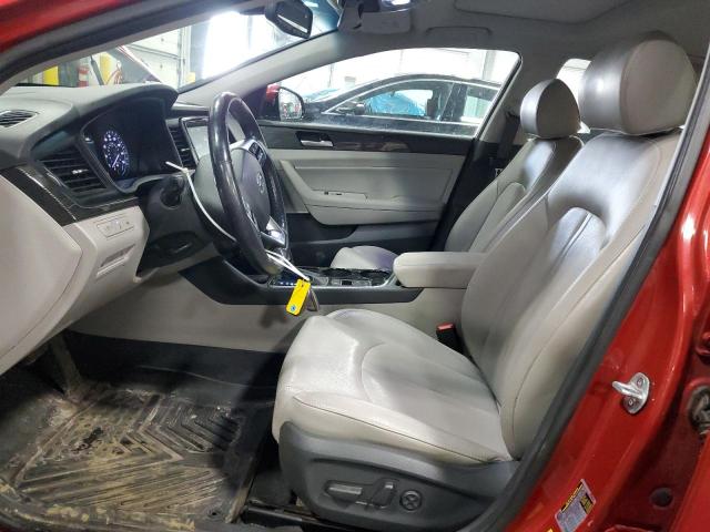  HYUNDAI SONATA 2018 Красный