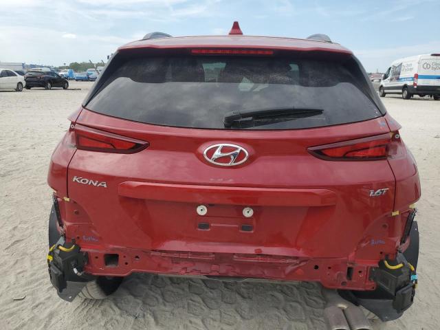  HYUNDAI KONA 2022 Червоний