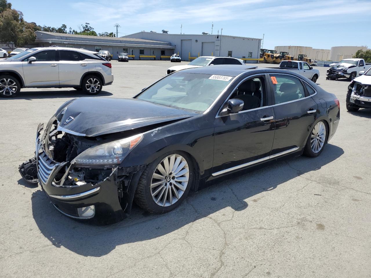 KMHGH4JH2DU064666 HYUNDAI EQUUS Photo 1