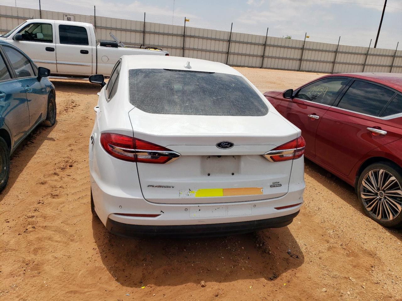 2020 Ford Fusion Se VIN: 3FA6P0LU1LR204563 Lot: 54042945