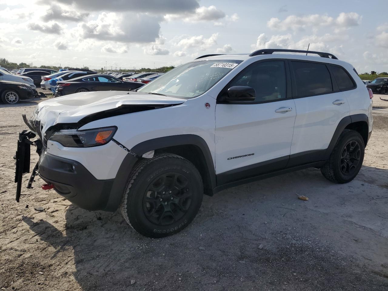 2022 Jeep Cherokee Trailhawk на продаже в West Palm Beach, FL - Front End