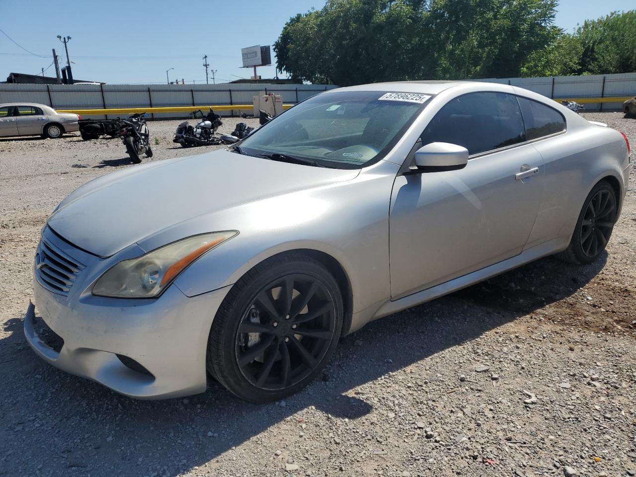 2008 Infiniti G37 Base продається в Oklahoma City, OK - Front End
