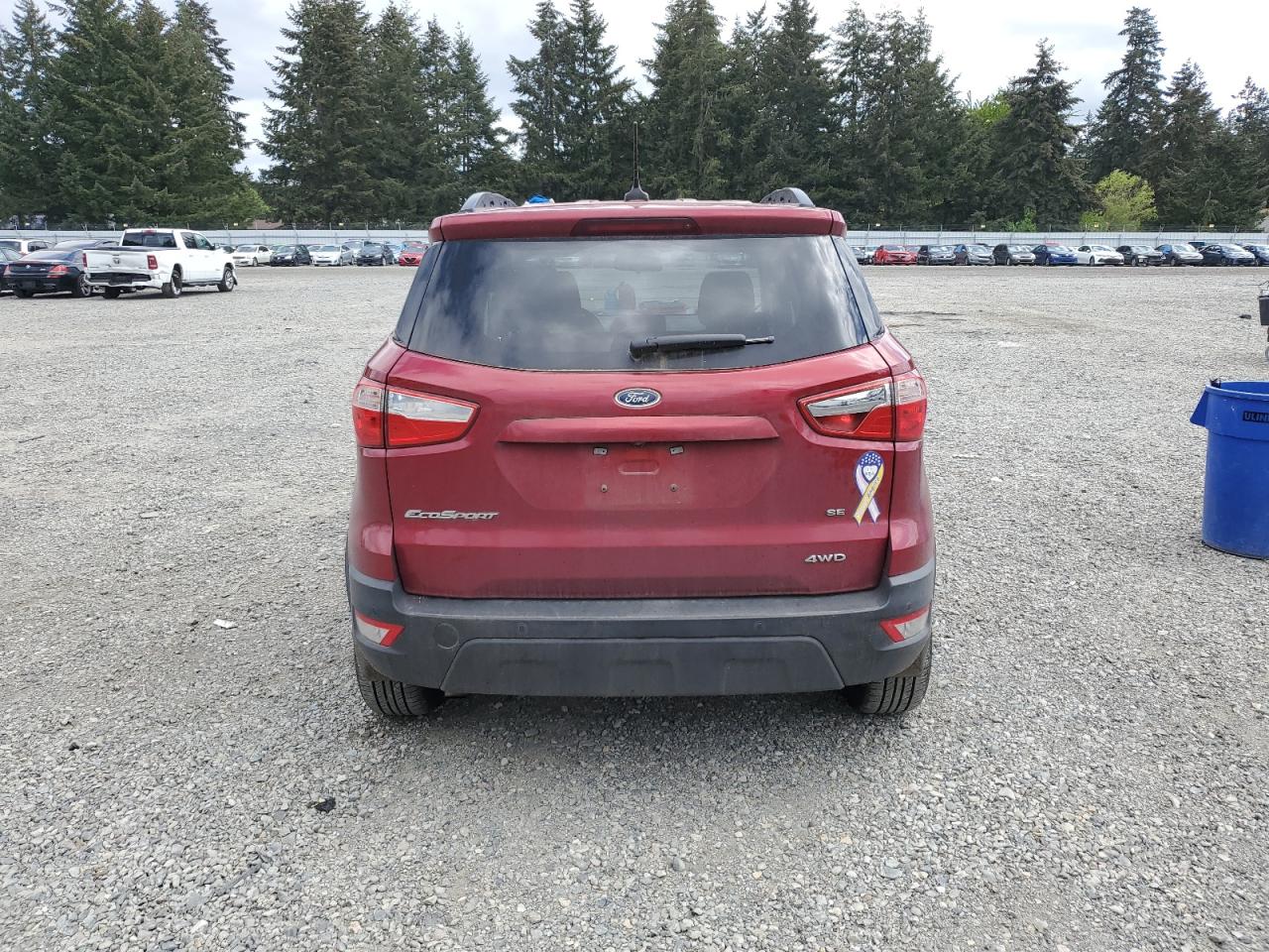 2018 Ford Ecosport Se VIN: MAJ6P1UL2JC223436 Lot: 57085615