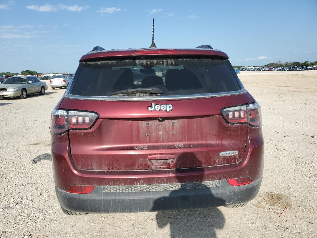 2021 Jeep Compass Latitude VIN: 3C4NJCBB3MT585748 Lot: 56159395