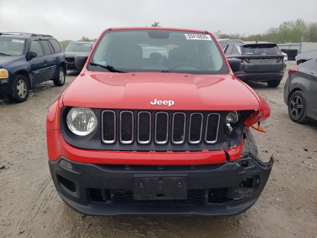  JEEP RENEGADE 2017 Red