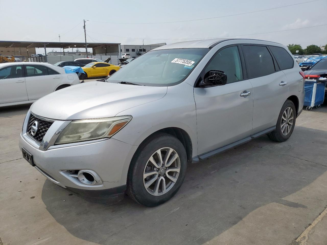 2014 Nissan Pathfinder S იყიდება Grand Prairie-ში, TX - Front End