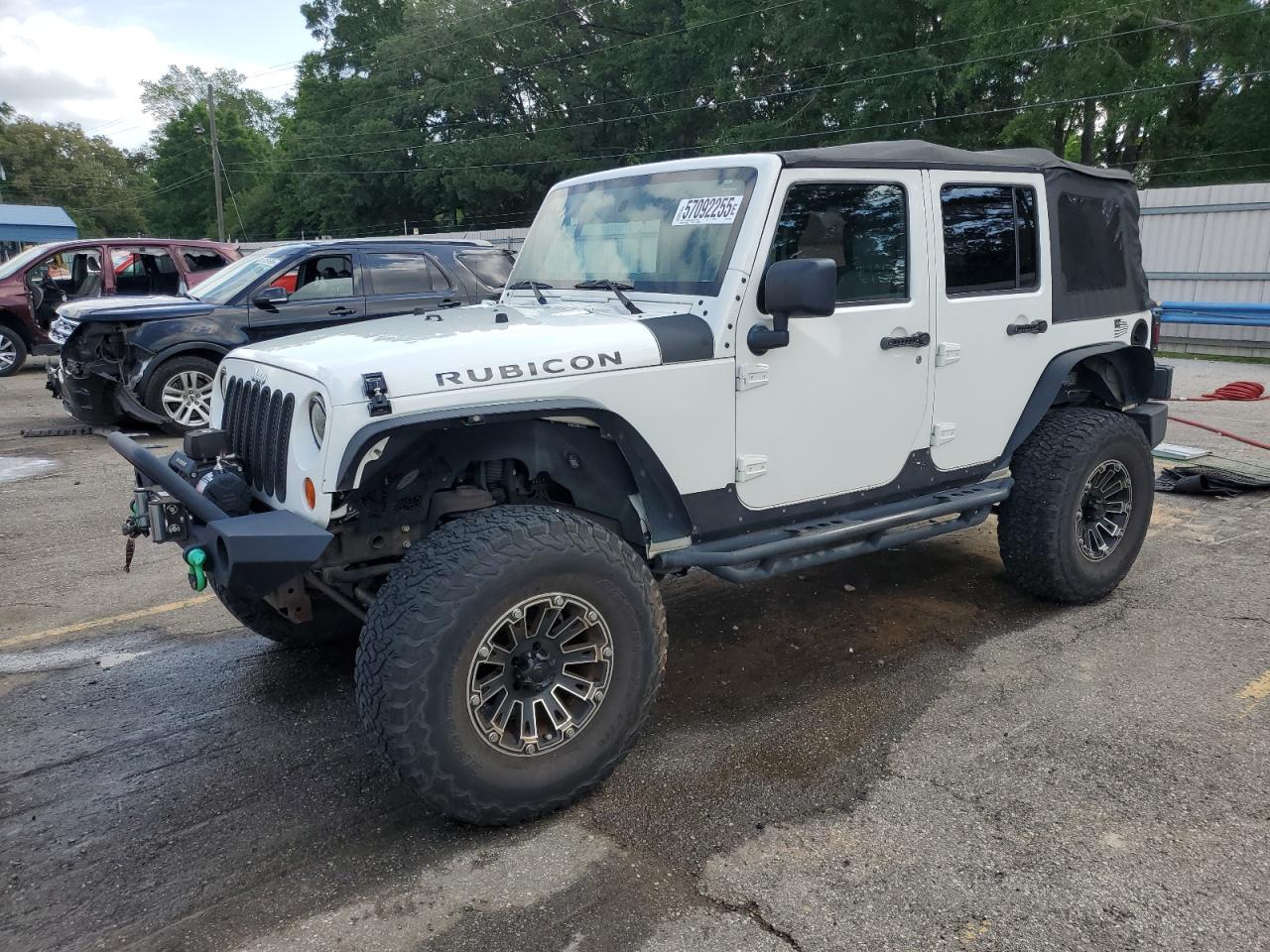 2010 Jeep Wrangler Unlimited Rubicon de vânzare în Eight Mile, AL - Rear End