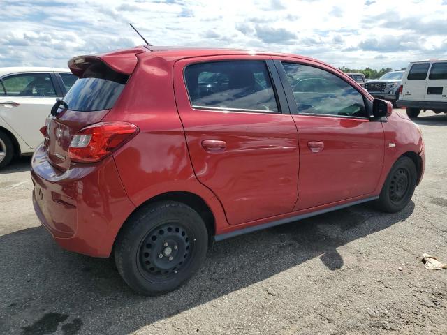  MITSUBISHI MIRAGE 2019 Czerwony
