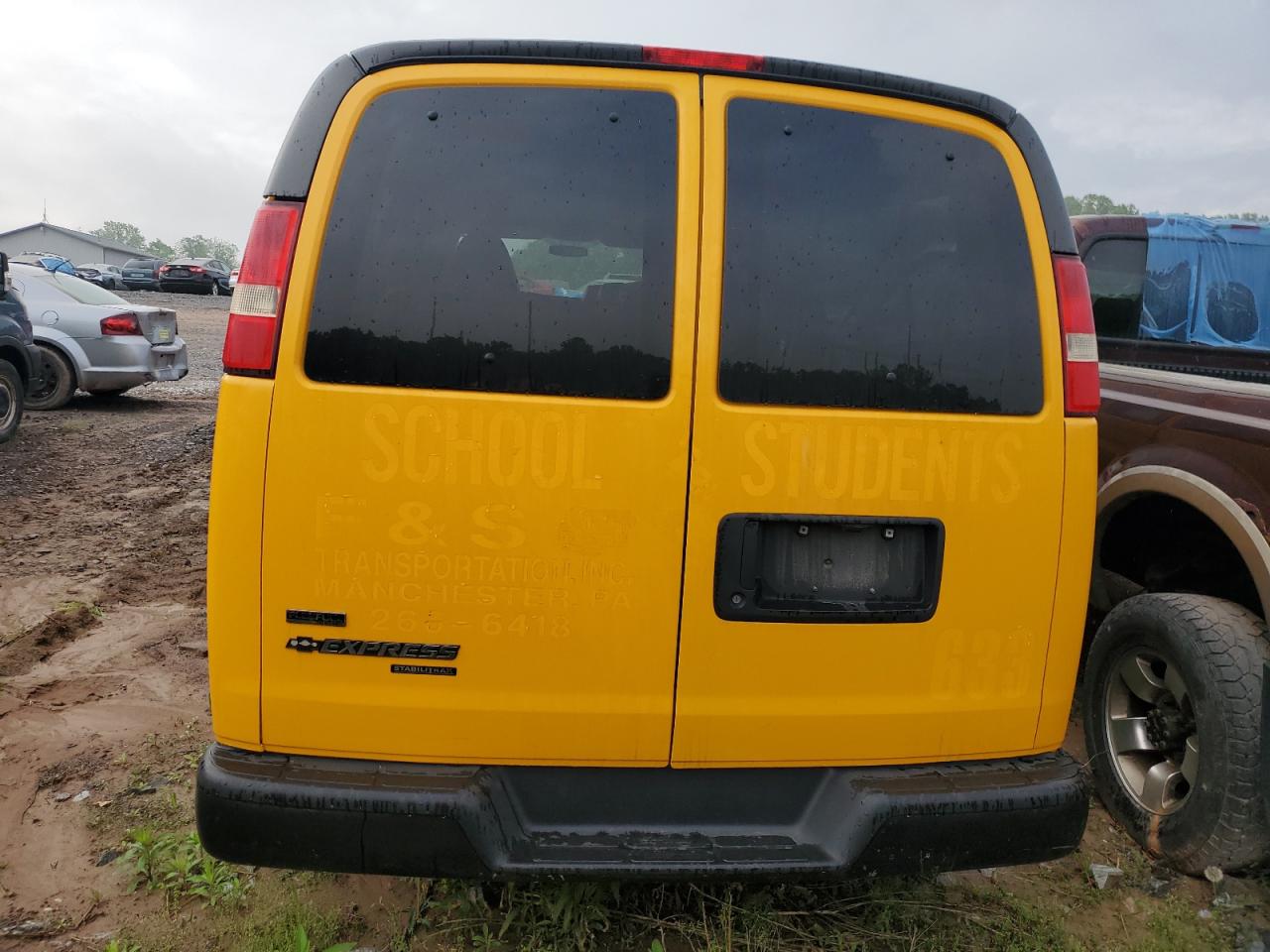 2010 Chevrolet Express G3500 Ls VIN: 1GN2GZFG0A1176062 Lot: 56958345