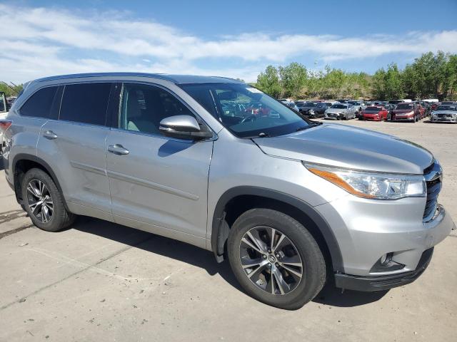 Паркетники TOYOTA HIGHLANDER 2016 Серебристый