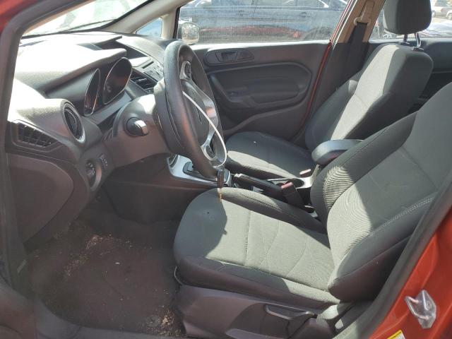  FORD FIESTA 2018 Czerwony