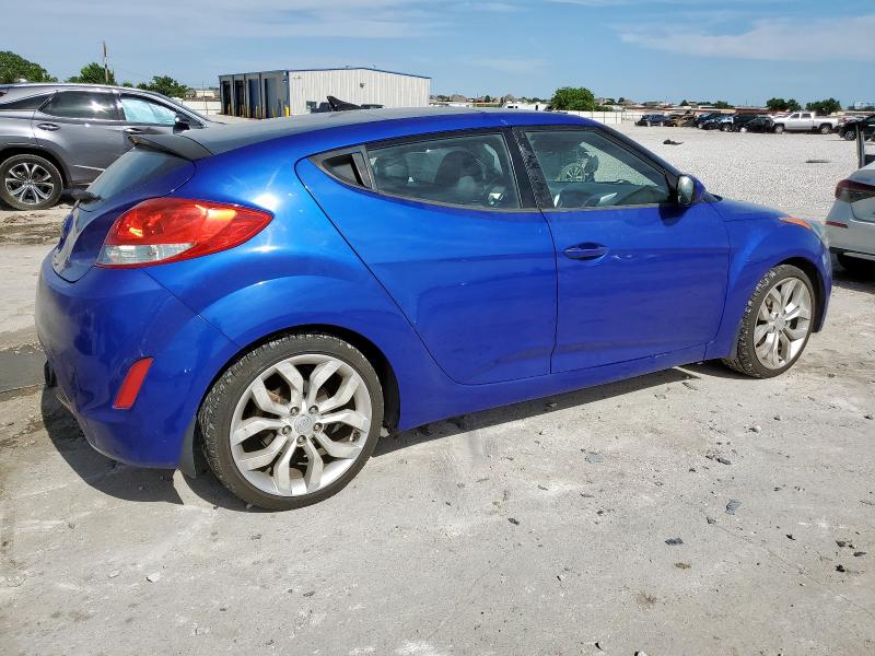 Coupet HYUNDAI VELOSTER 2013 Granatowy