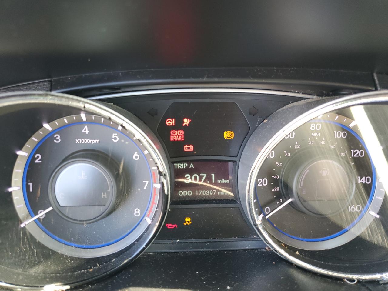 2014 Hyundai Sonata Gls VIN: 5NPEB4AC6EH851293 Lot: 56903745