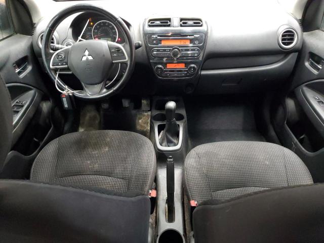 Hatchbacks MITSUBISHI MIRAGE 2015 Srebrny