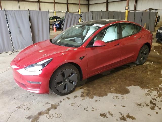  TESLA MODEL 3 2021 Красный