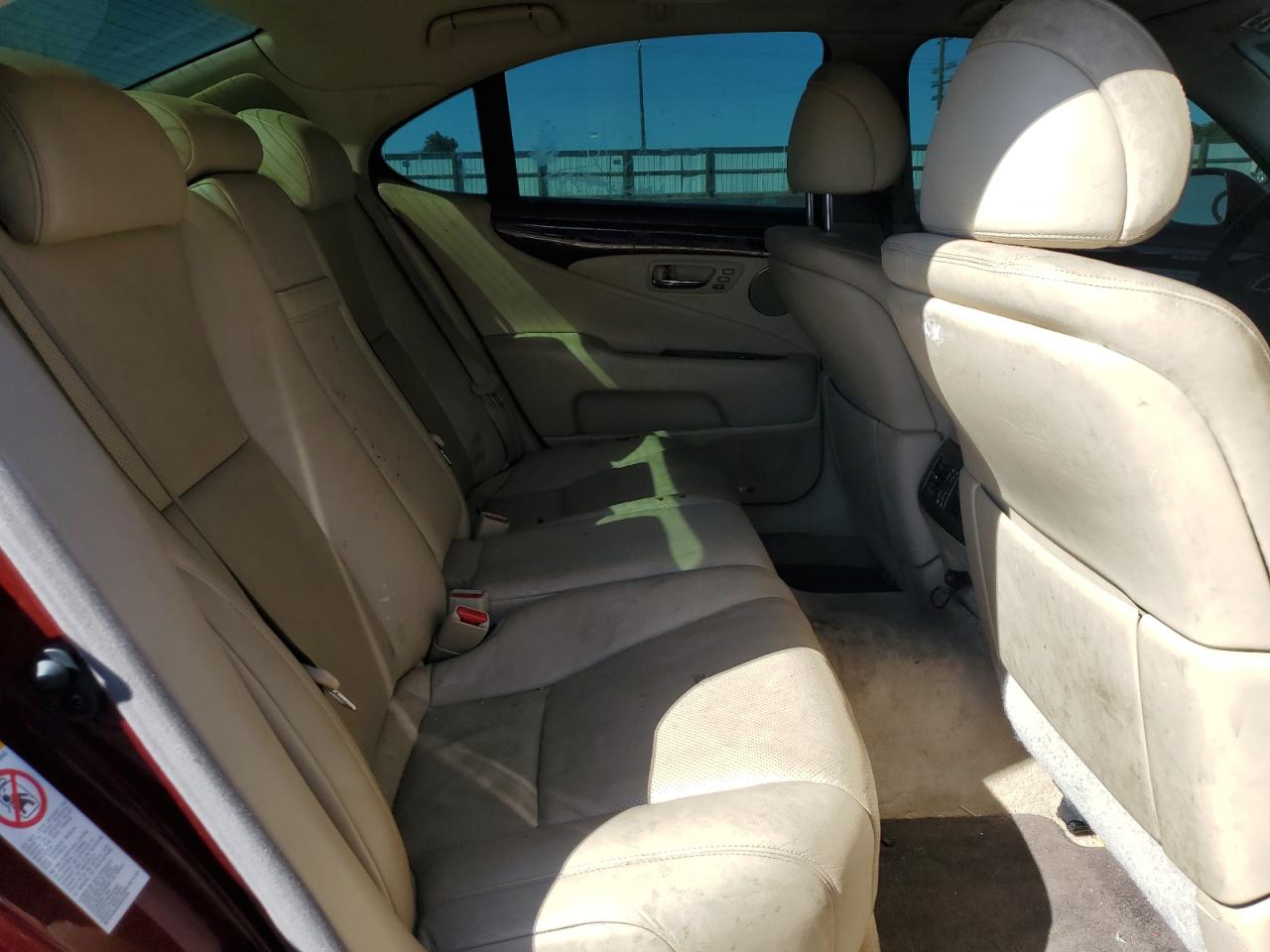 2008 Lexus Ls 460 VIN: JTHBL46F985063744 Lot: 58369315