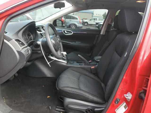  NISSAN SENTRA 2017 Red