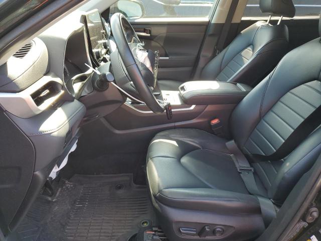  TOYOTA HIGHLANDER 2023 Czarny
