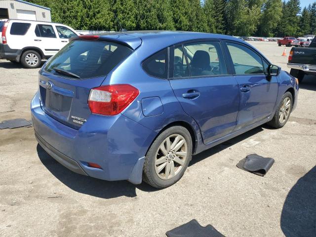  SUBARU IMPREZA 2015 Blue