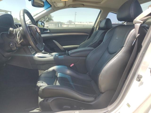  INFINITI G37 2012 White