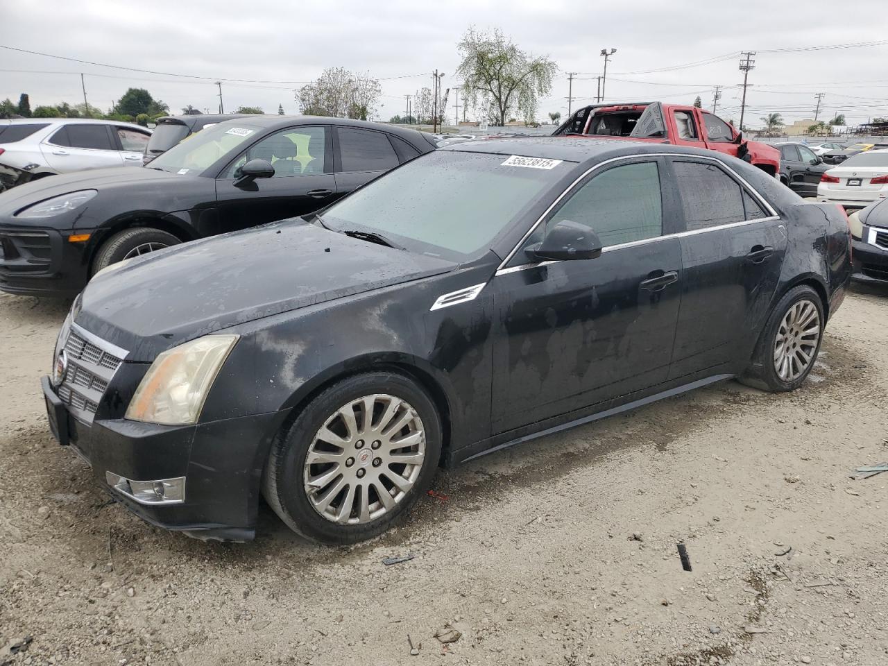 2010 Cadillac Cts Performance Collection იყიდება Los Angeles-ში, CA - Burn - Interior