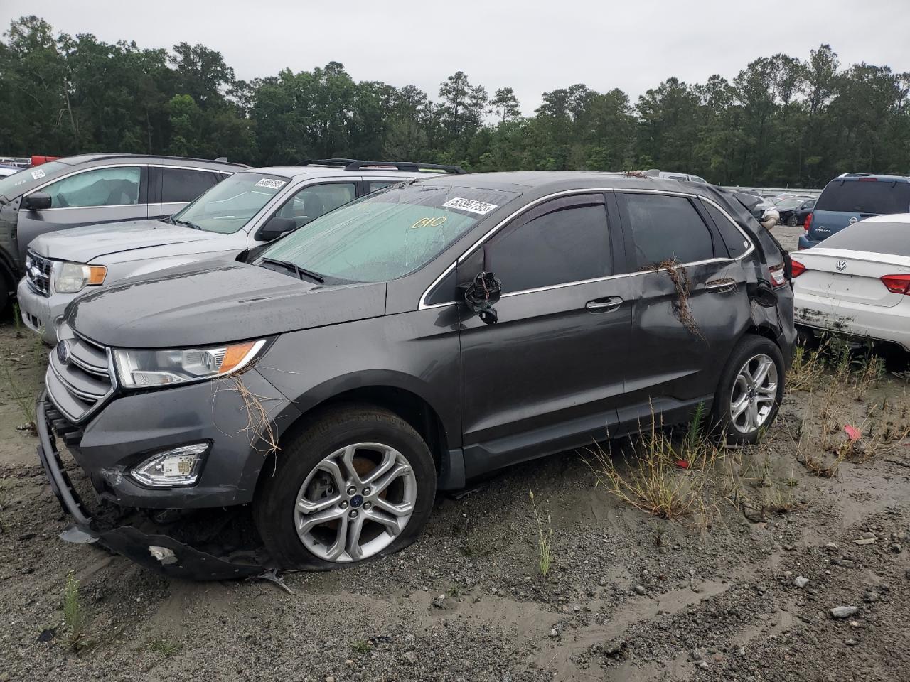 2017 Ford Edge Titanium იყიდება Savannah-ში, GA - All Over