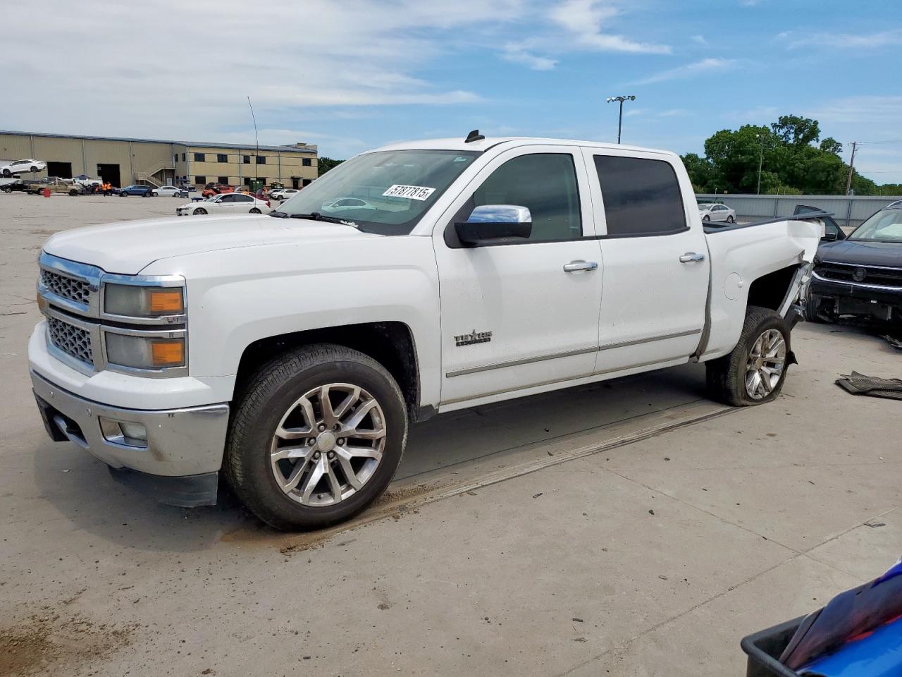 2014 Chevrolet Silverado C1500 Ltz იყიდება Wilmer-ში, TX - Rear End