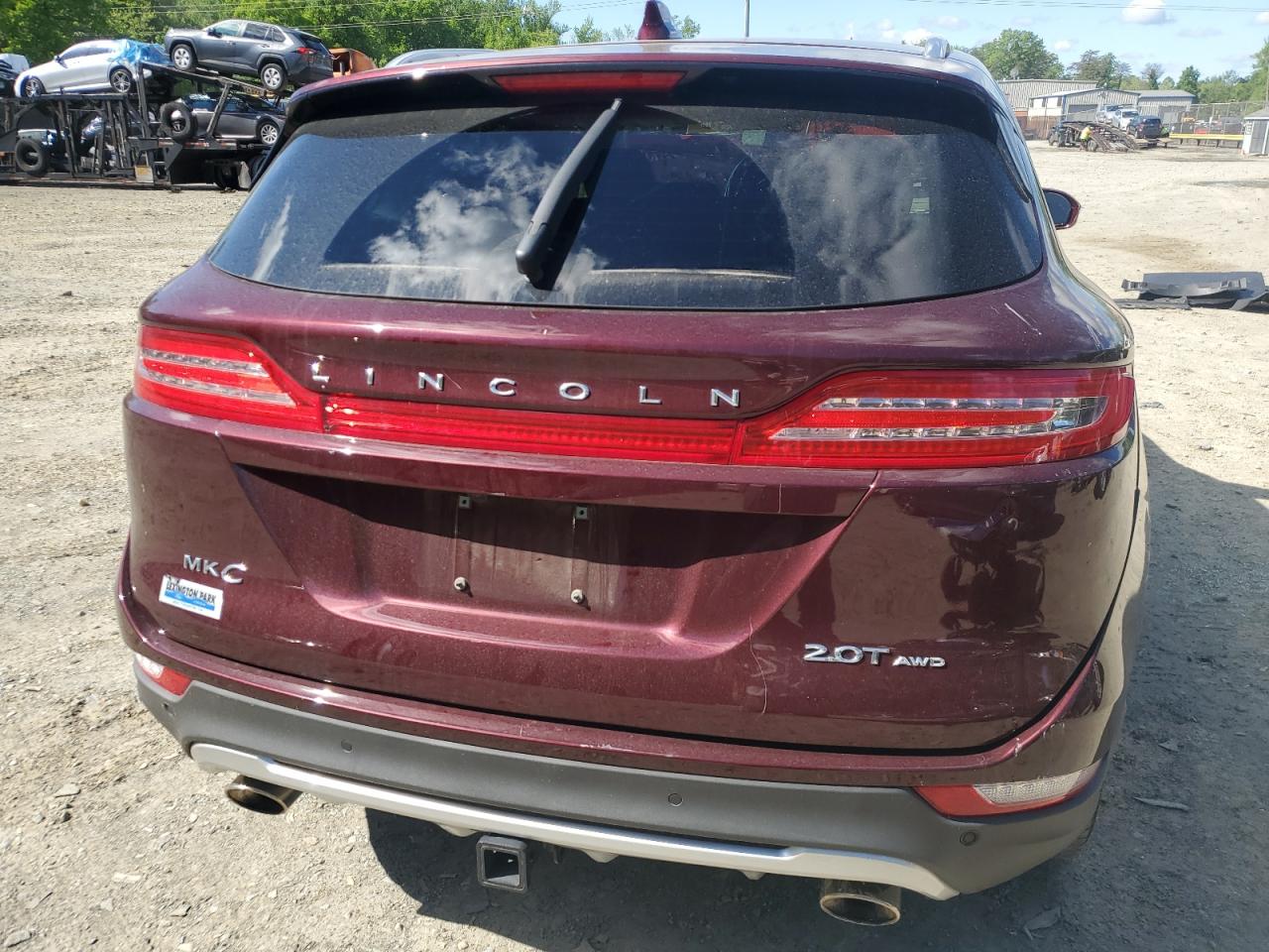 2018 Lincoln Mkc Reserve VIN: 5LMCJ3D95JUL22995 Lot: 55973495