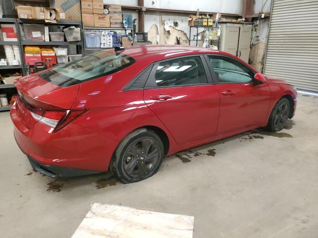  HYUNDAI ELANTRA 2021 Czerwony