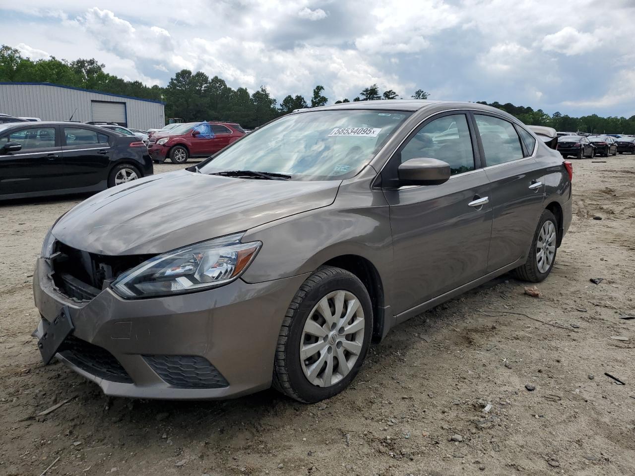 2016 Nissan Sentra S продається в Hampton, VA - Rear End