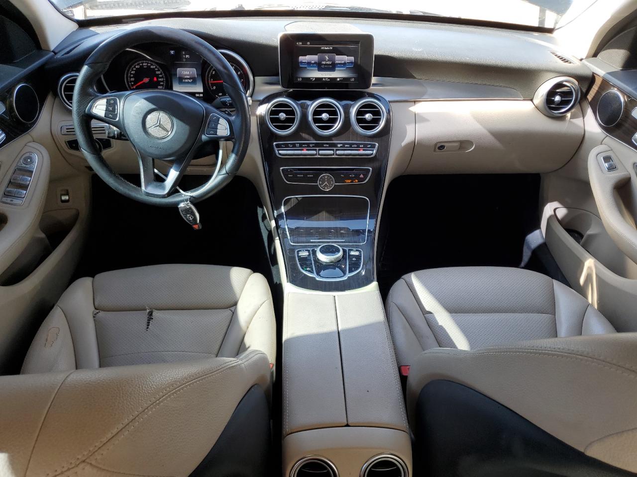 2017 Mercedes-Benz C 300 VIN: 55SWF4JB4HU209074 Lot: 57153505