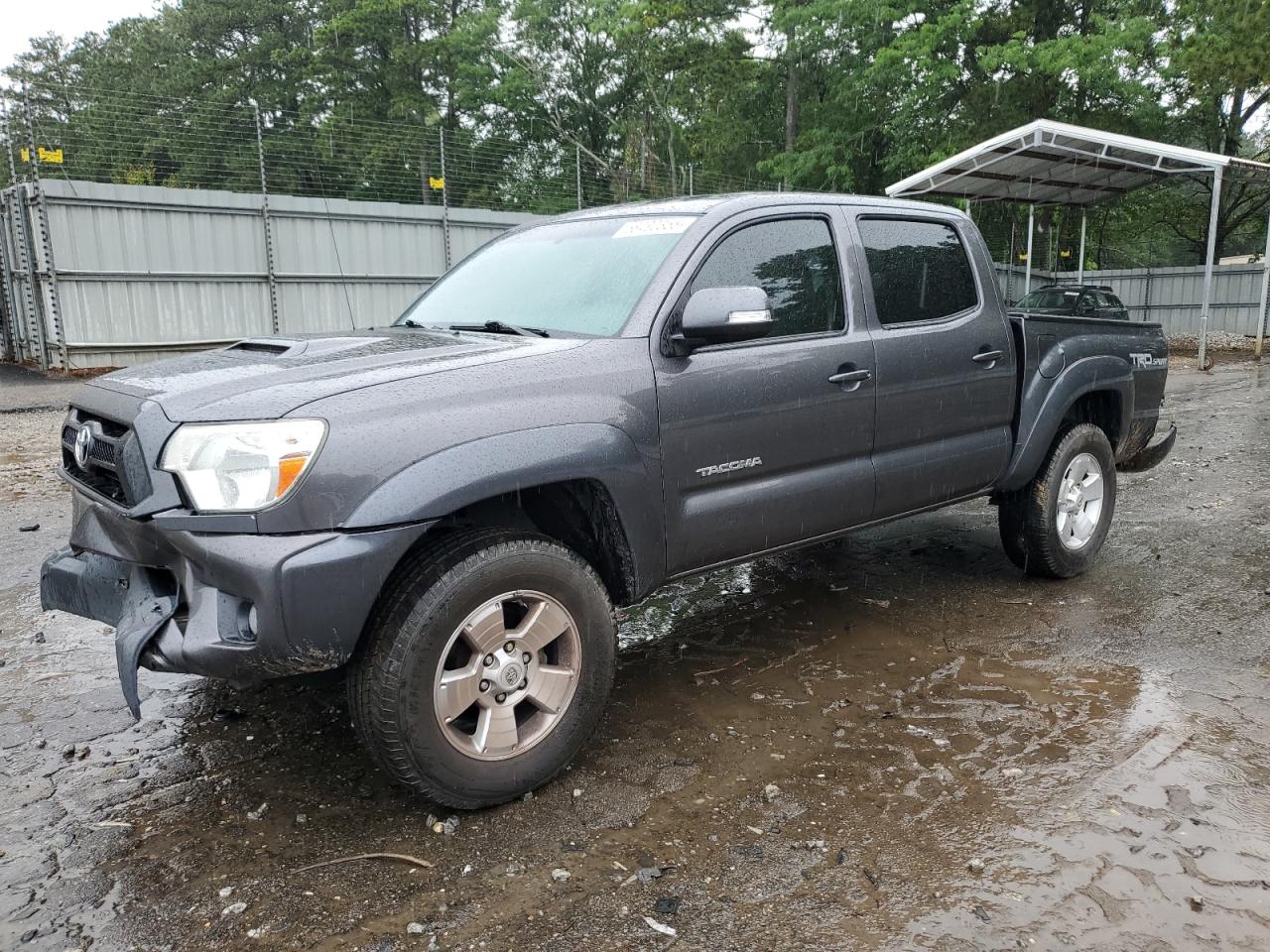 2015 Toyota Tacoma Double Cab de vânzare în Austell, GA - Rear End