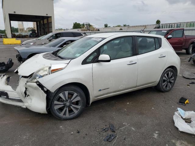 Хетчбеки NISSAN LEAF 2015 Білий