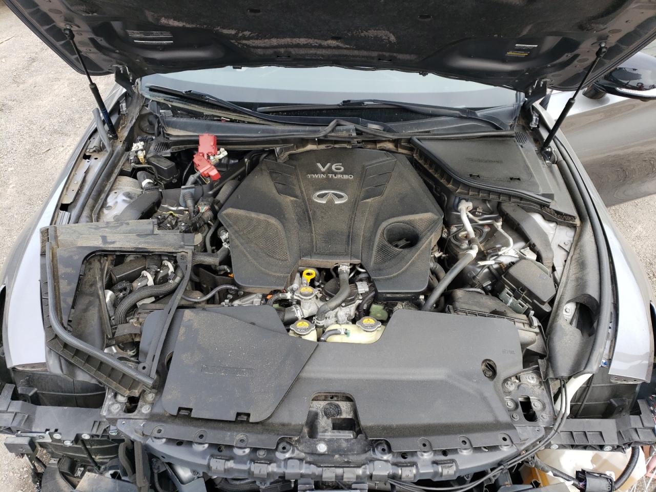 2019 Infiniti Q60 Red Sport 400 VIN: JN1FV7EL1KM440878 Lot: 58467105
