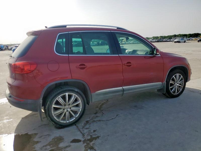  VOLKSWAGEN TIGUAN 2016 Burgundy