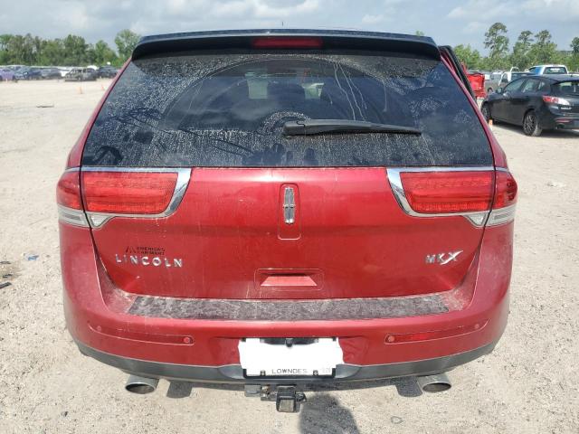 Паркетники LINCOLN MKX 2012 Красный