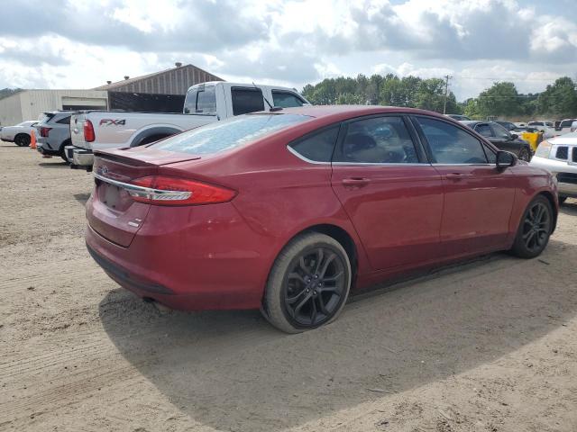  FORD FUSION 2018 Czerwony