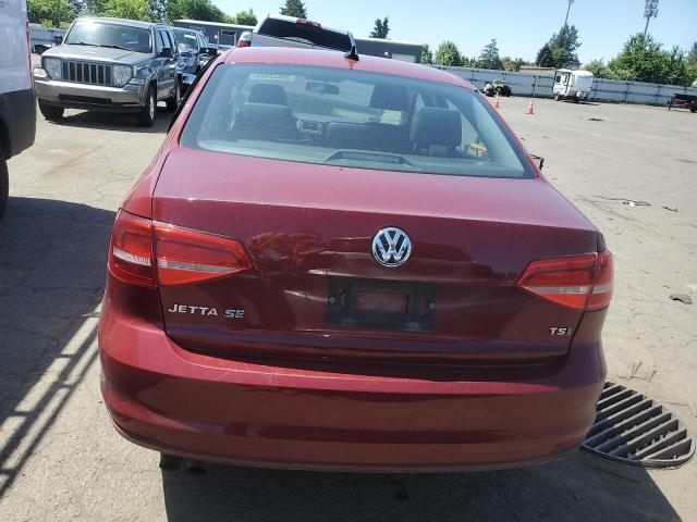 Sedans VOLKSWAGEN JETTA 2016 Czerwony