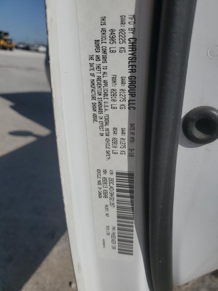 2010 Dodge Challenger Se VIN: 2B3CJ4DV3AH321357 Lot: 56963685