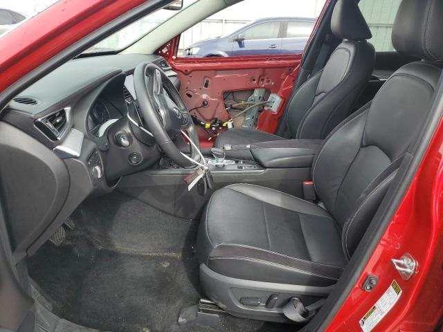  INFINITI QX50 2022 Красный