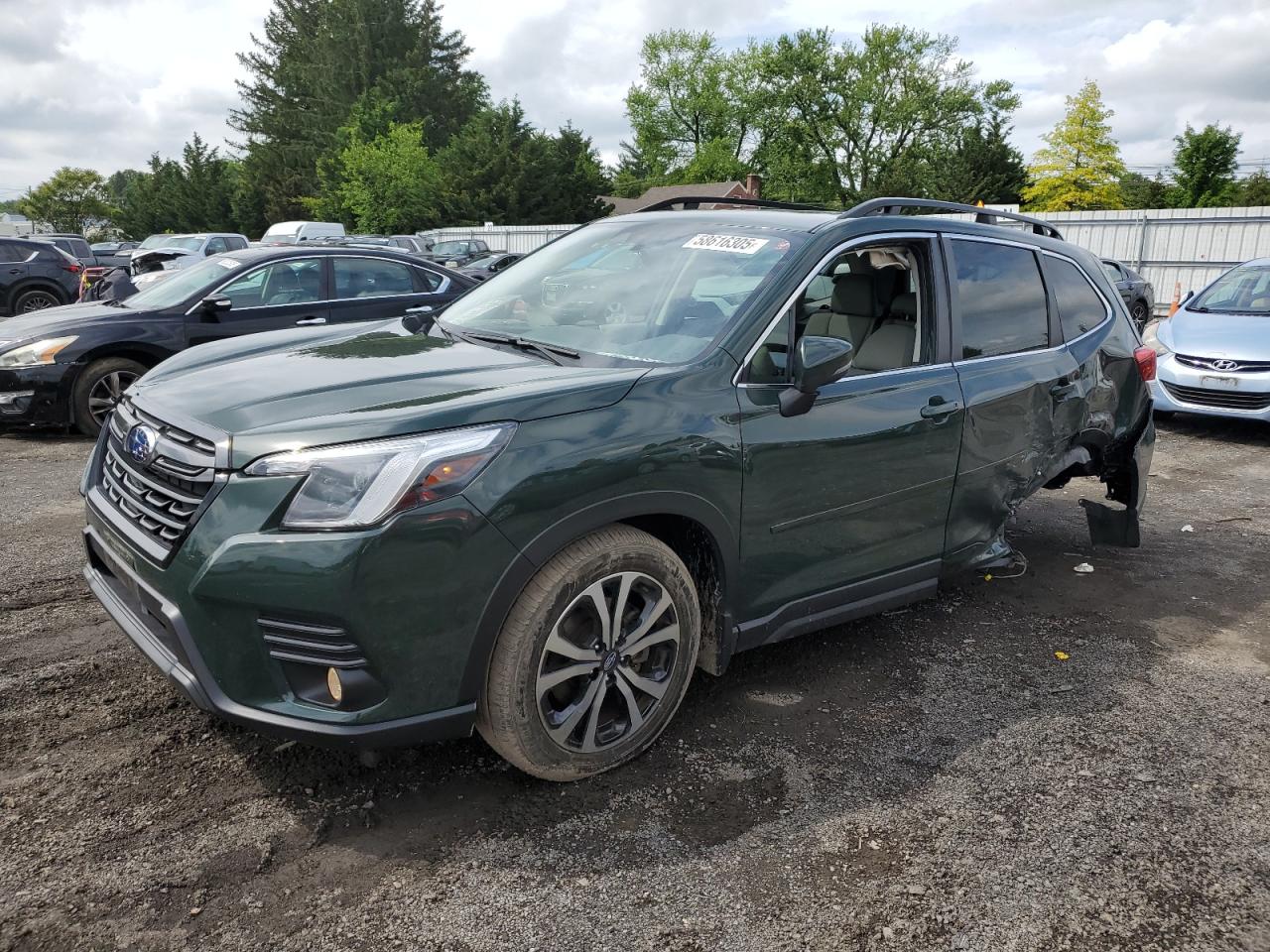 2022 Subaru Forester Limited for Sale in Finksburg, MD - Side