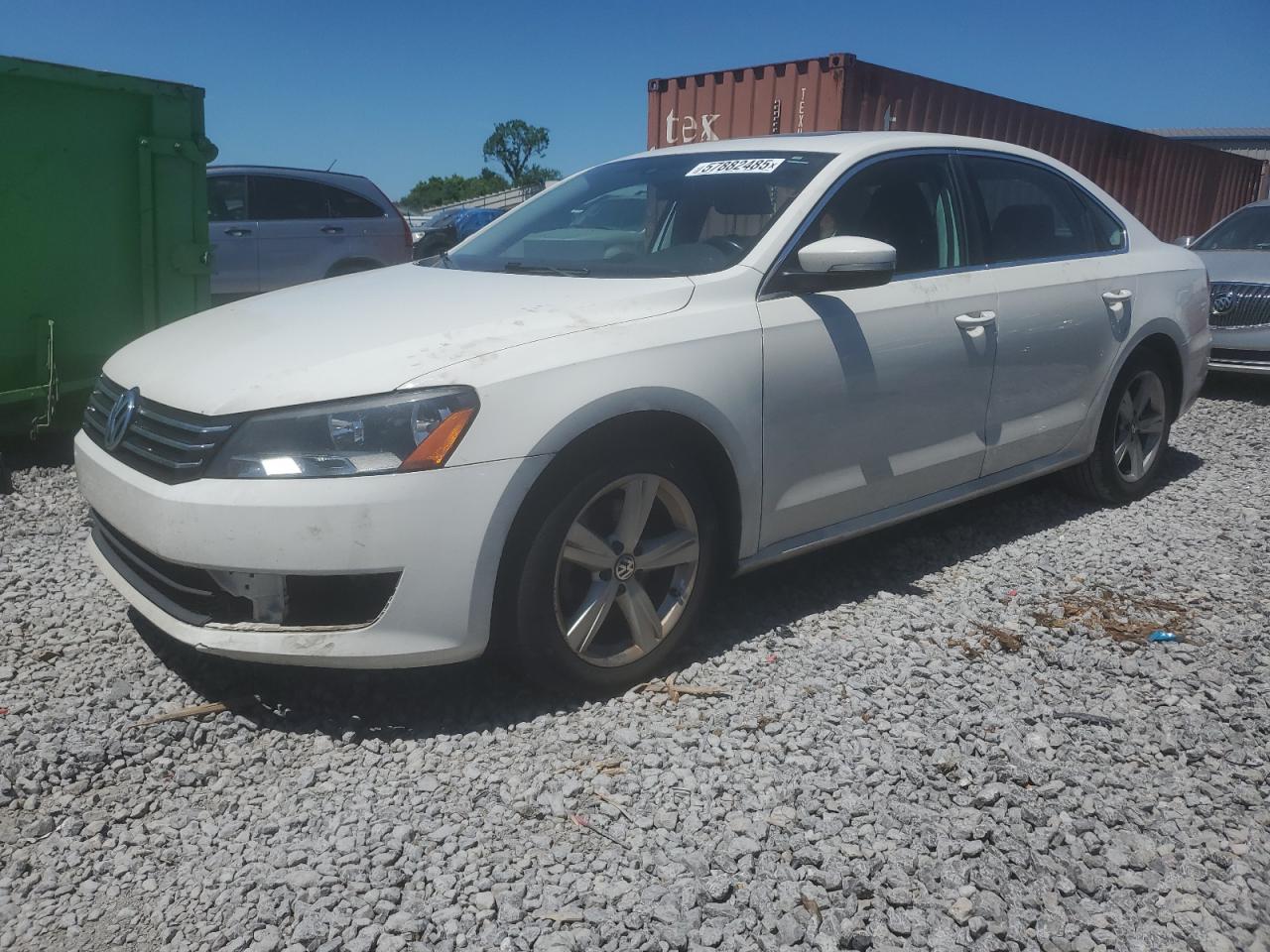 2013 Volkswagen Passat Se na sprzedaż w Hueytown, AL - Undercarriage