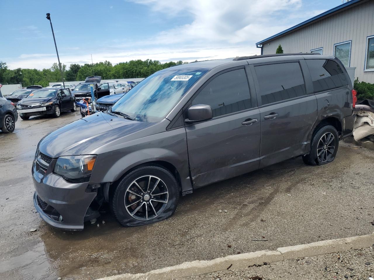 2018 Dodge Grand Caravan Gt de vânzare în Louisville, KY - Side