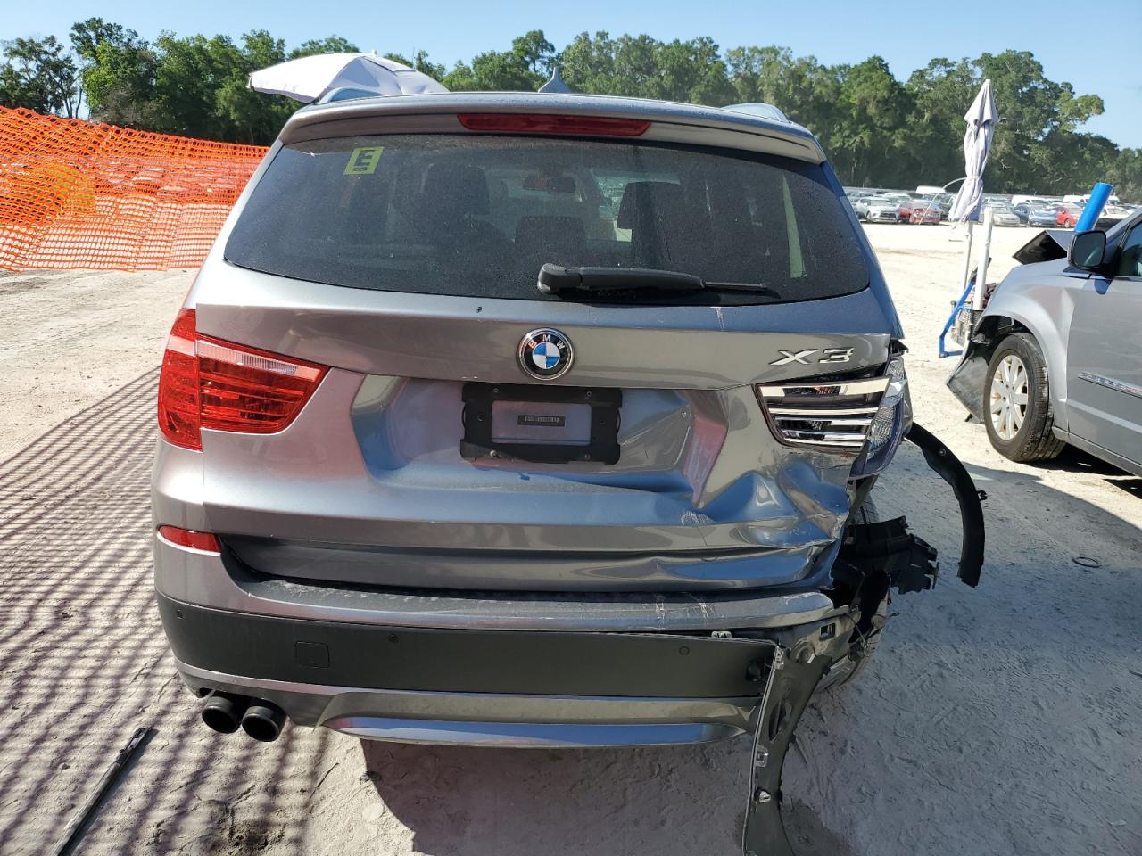 2013 BMW X3 xDrive28I VIN: 5UXWX9C51D0D05872 Lot: 56051295
