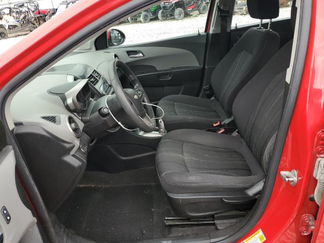  CHEVROLET SONIC 2014 Red