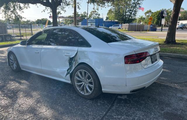 Sedans AUDI A8 2017 White
