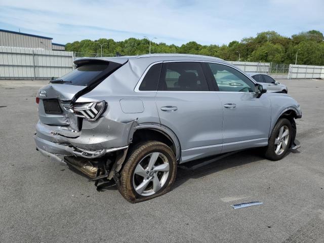  AUDI Q3 2020 Серебристый