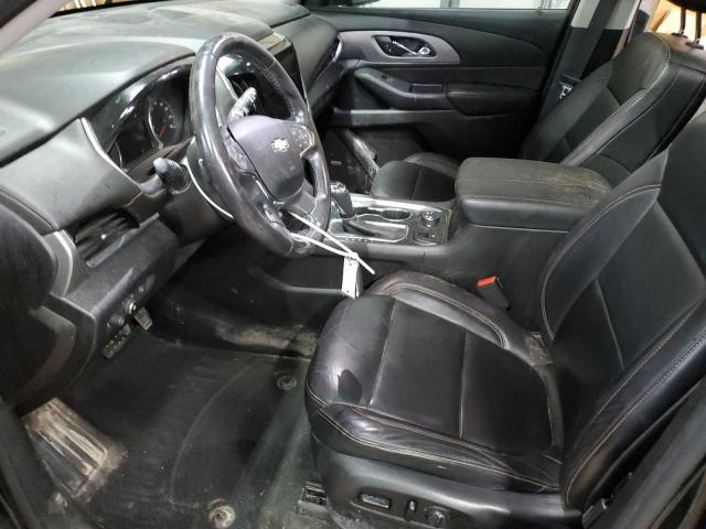 CHEVROLET TRAVERSE 2018 Чорний