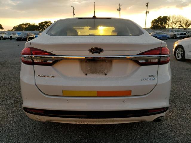  FORD FUSION 2018 Белый